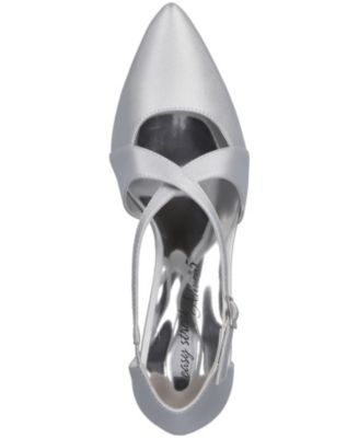 Women's Elegance Cross Strap Front Pumps