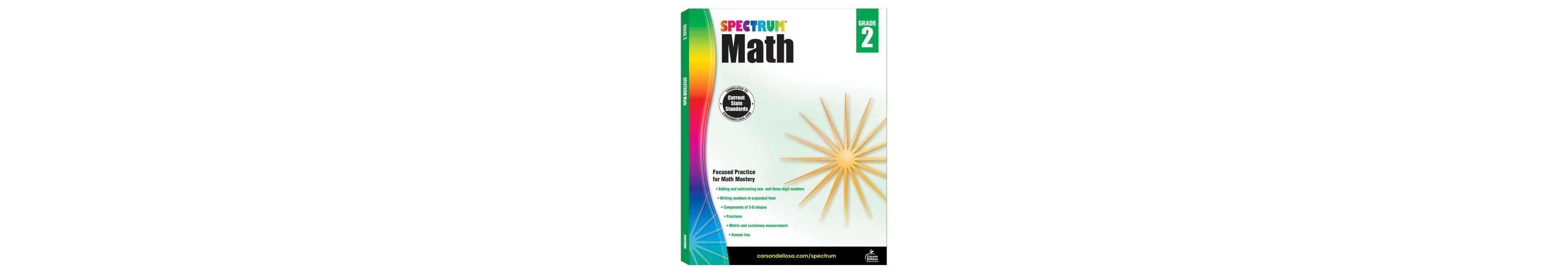 Spectrum Math, Grade 2 by Spectrum Compiler