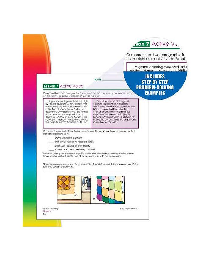 Barnes noble spectrum writing grade 6 by spectrum compiler macy s