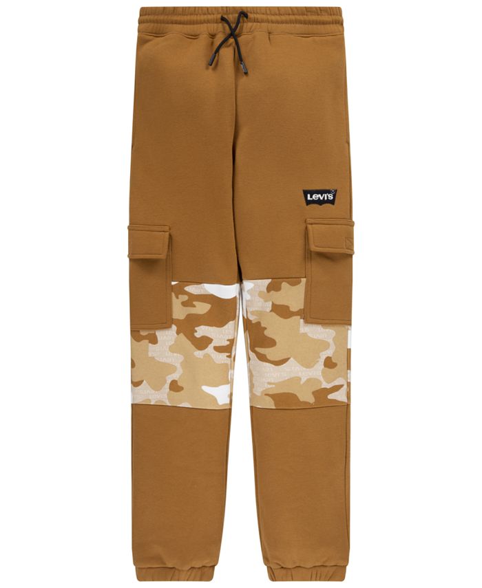 Levi's Big Boys Camo Cargo Drawstring Jogger Pants