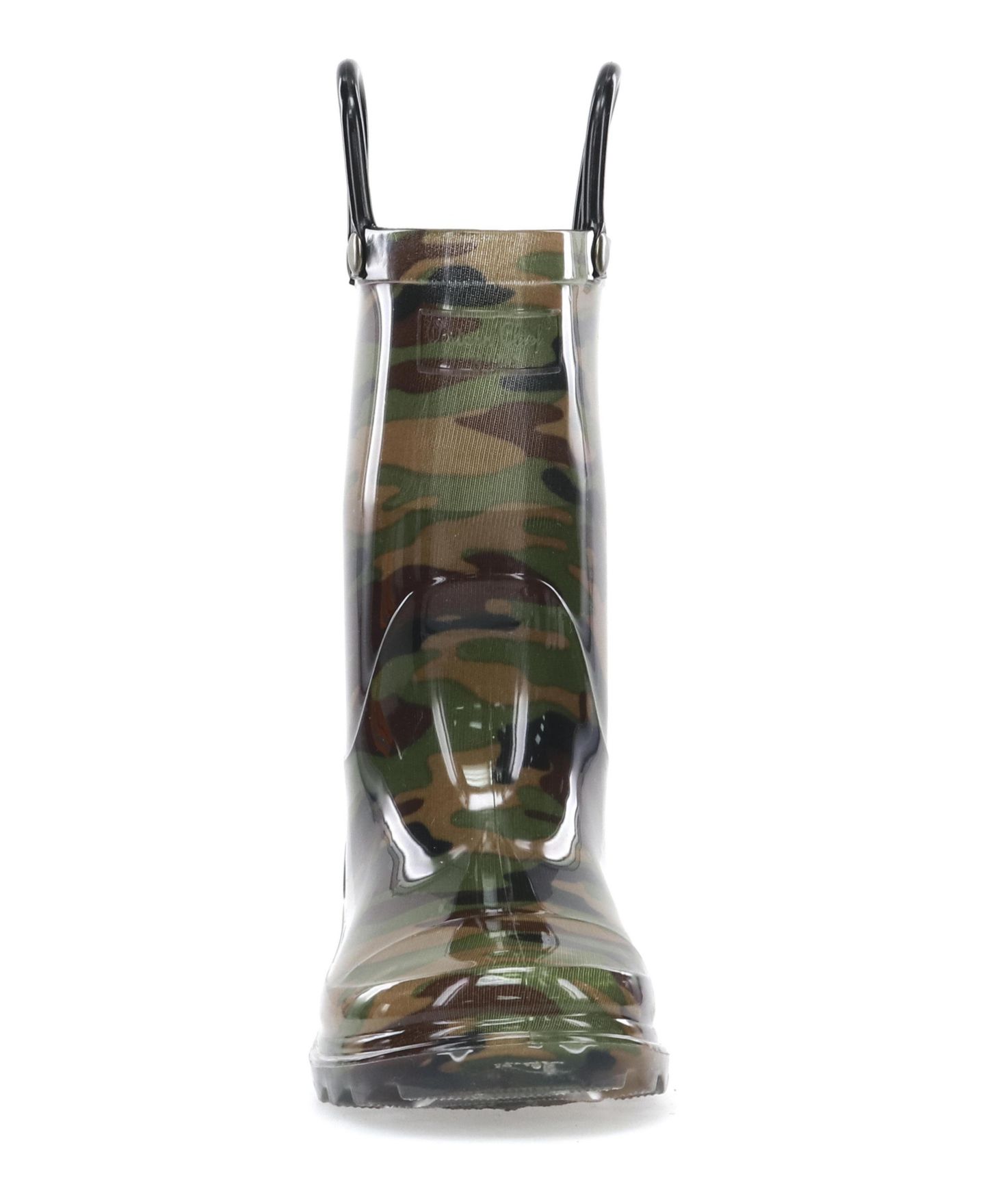 Ботинки Western Chief Lighted Camo Rain Boot для мальчиков, цвет: Зелёный — фото 2