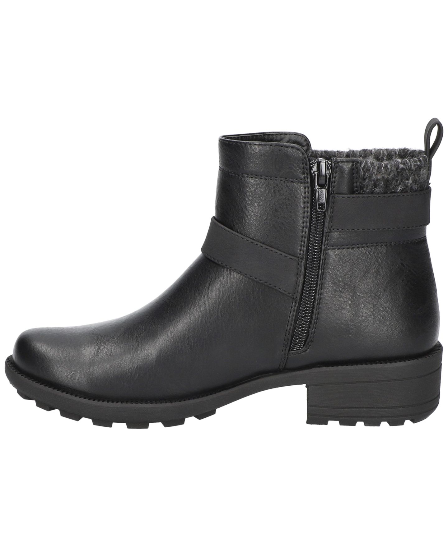 Женские ботинки Easy Street Kourt Slip Resistant Ankle, цвет: Чёрный — фото 7