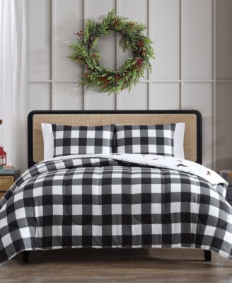Holiday Dogs 3-Pc. Comforter Set, Created for Macy's