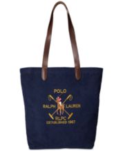 Polo Ralph Lauren Men's Smooth Leather Duffel - Macy's