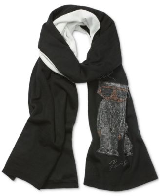 Foulard En Soie Karl Lagerfeld Multicolore - Occasion (bandana Ou Carré)