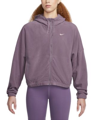 Nike Women s Therma FIT One Full Zip Fleece Hoodie Macy s