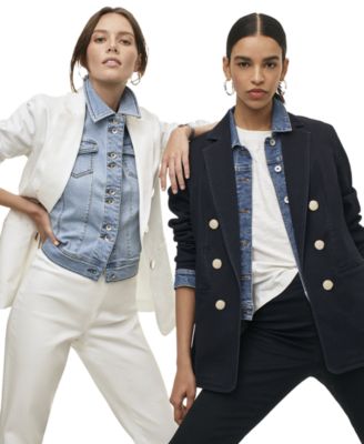 Tapered Medium Hoop Earrings 