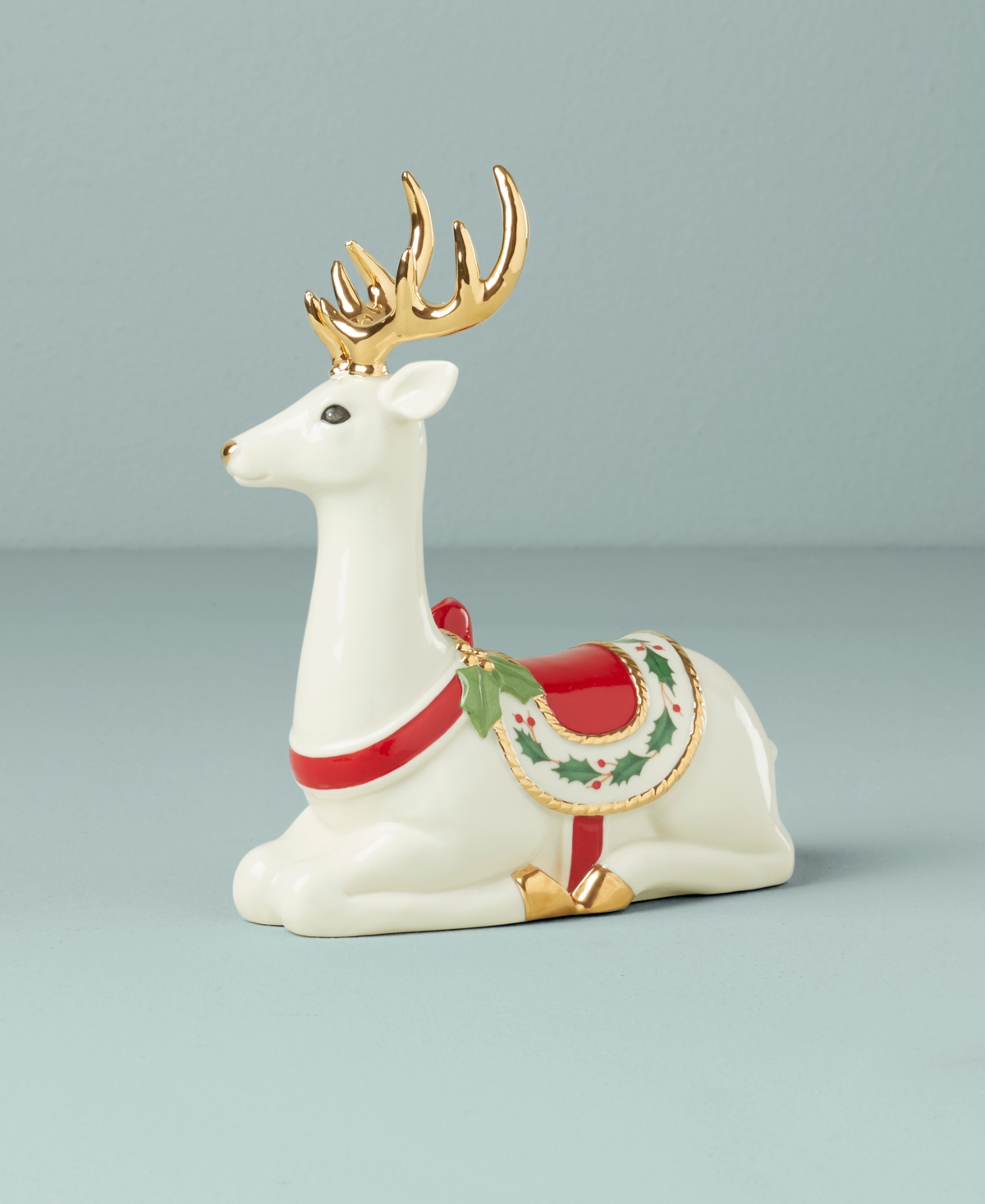 Lenox Laying Reindeer Figurine