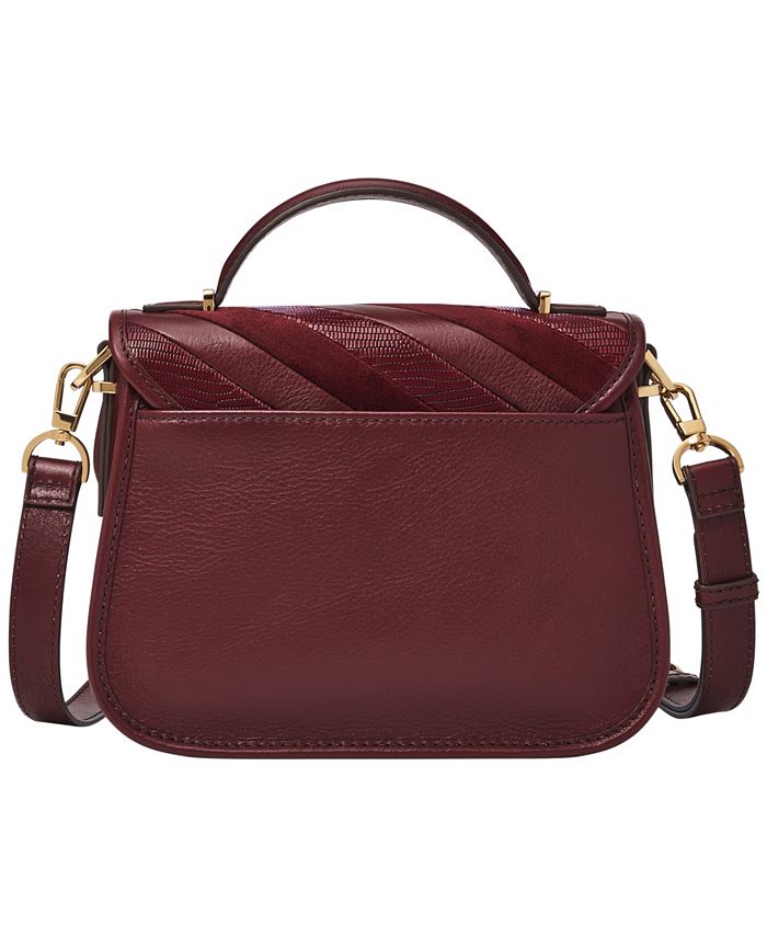 Fossil Heritage Leather Top Handle Bag Macy's