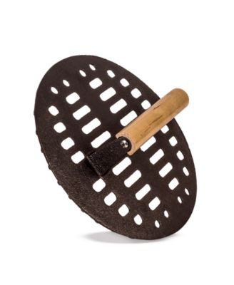 Cast Iron Grill Pan with Slotted Steak Press – Neo Collection, 11", 2-Piece Set