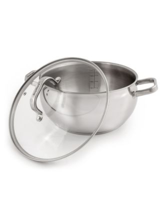 Belly 18/10 Stainless Steel 3 Piece Steamer Set