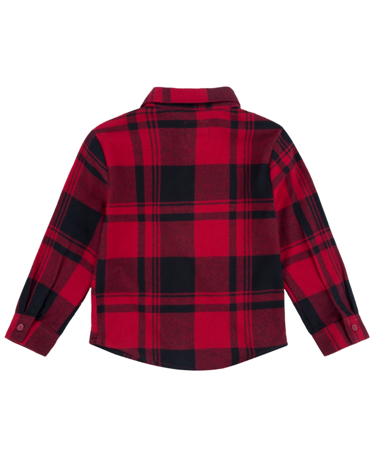 Levi's Toddler Boys Flannel One Pocket Long Sleeve Shirt