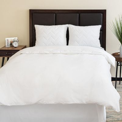 100% Premium White Cotton Duvet Covee 200 Thread Count