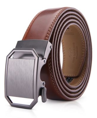 Men's Metallic Octagon Ratchet Belt