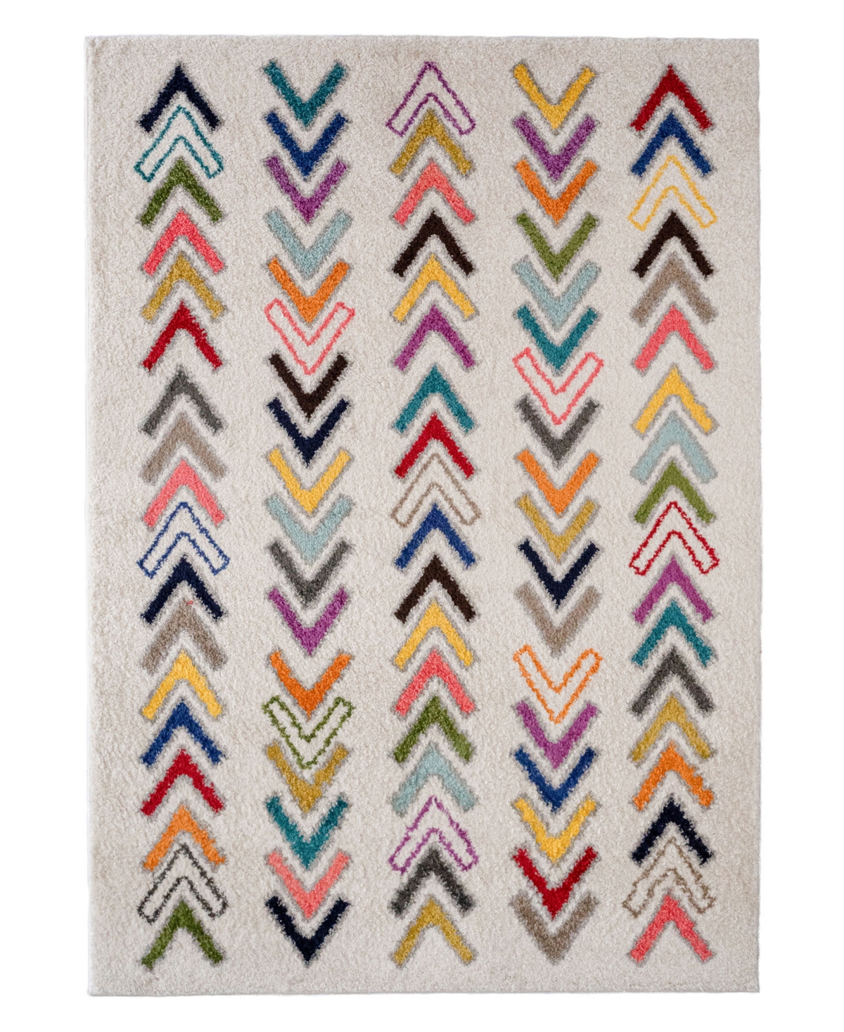 Genevieve Gorder Arrows 3830 5' x 8' Area Rug - Multi