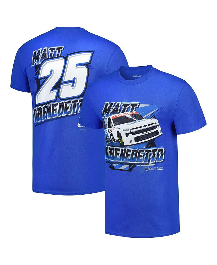 Checkered Flag Sports Men's Royal Matt DiBenedetto Two-Sided Blister T ...
