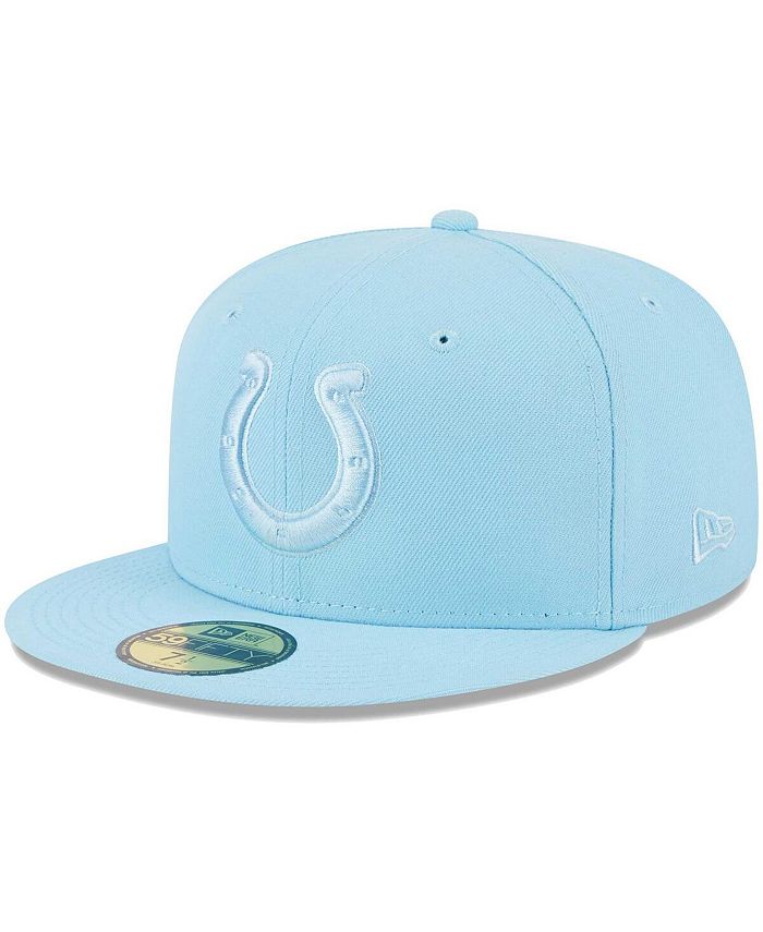 New Era Men's Light Blue Indianapolis Colts Color Pack Brights 59FIFTY
