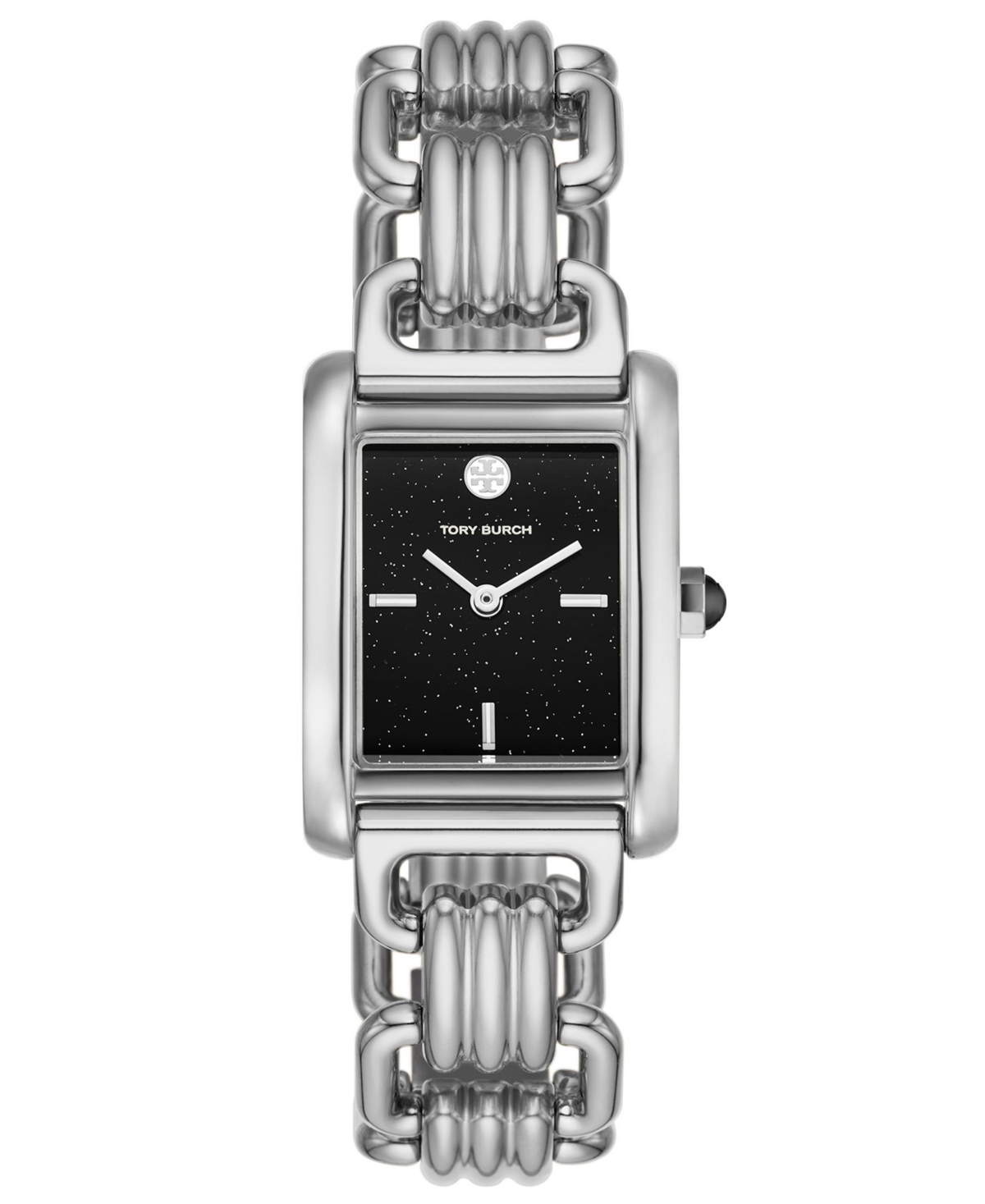 Shop Tory Burch Women's The Eleanor Stainless Steel Bracelet Watch 25mm In Silver