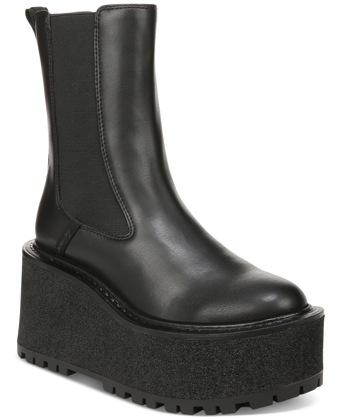 Circus Ny Women's Susan Pull-on Platform Chelsea Boots In Black