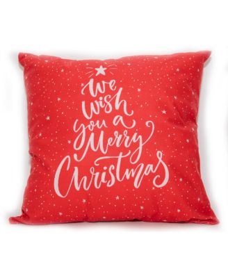 Collection 18 - Merry Christmas Decorative Pillow, 18"x18"