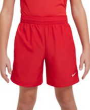Retro Adidas Sportswear Training Shorts in red - Size 6-8 - Urban