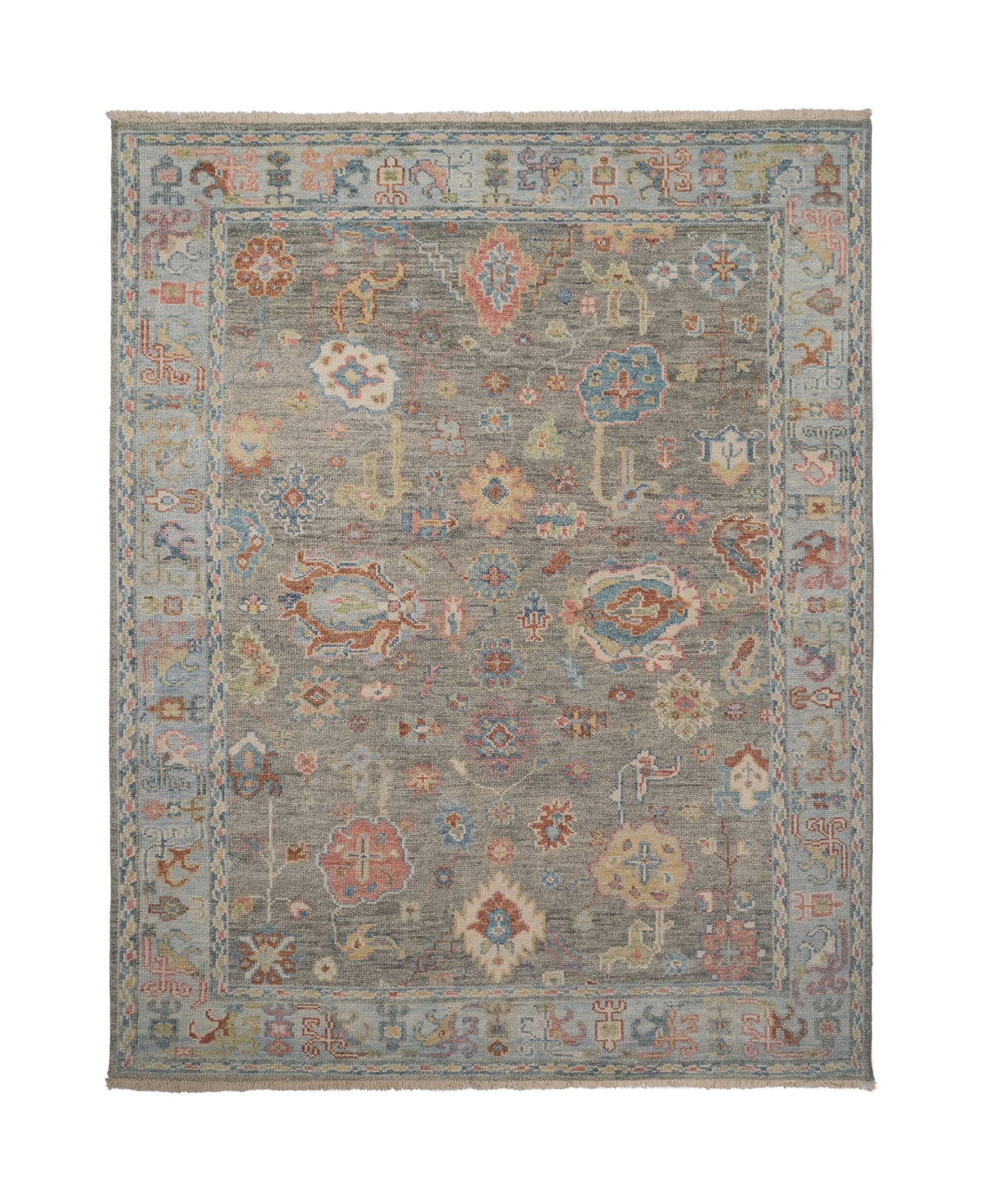 Capel Verve 1220 5' x 8' Area Rug - Silver