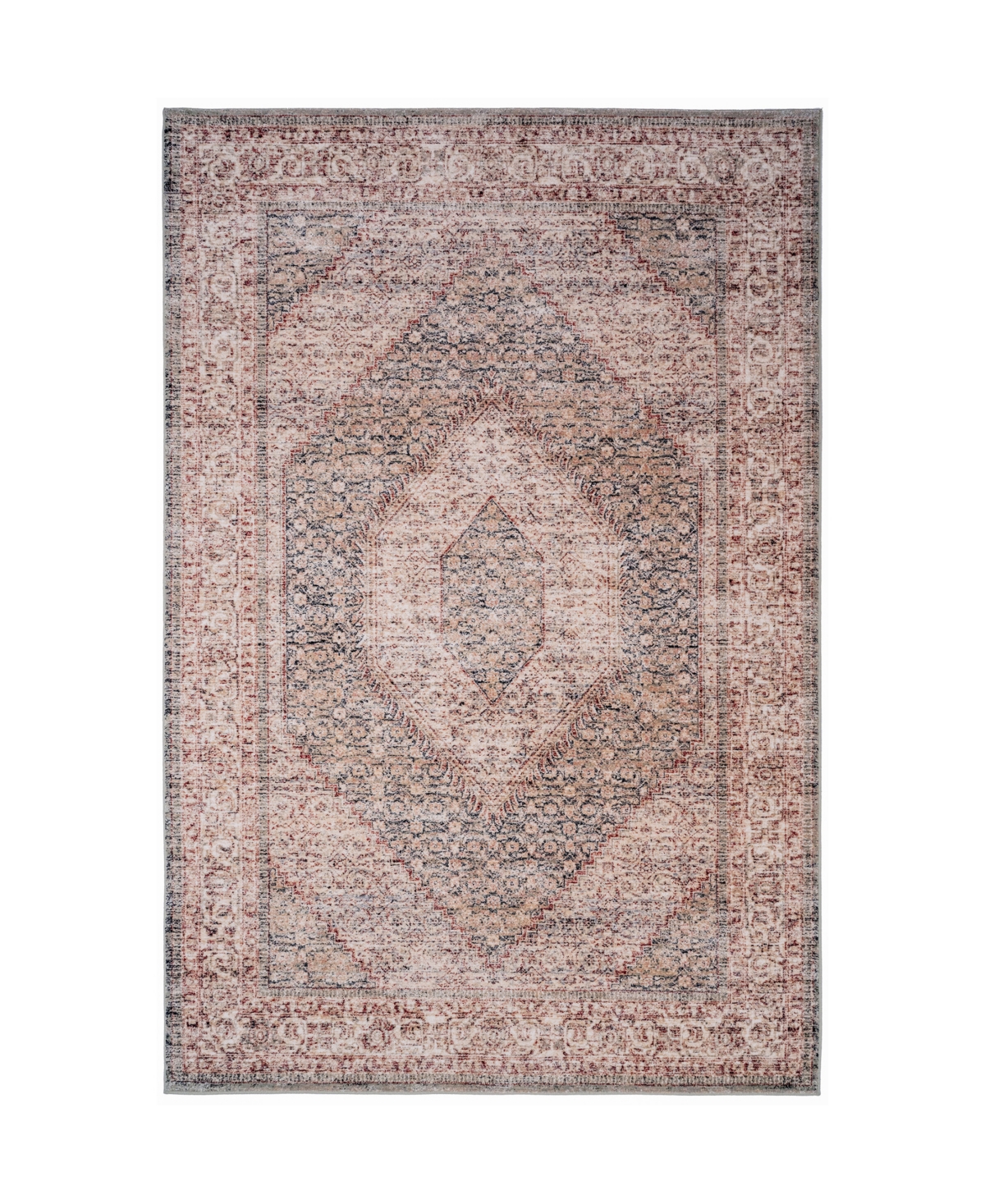 Capel Avery 3402 5'3in x 7'6in Area Rug - Burgundy