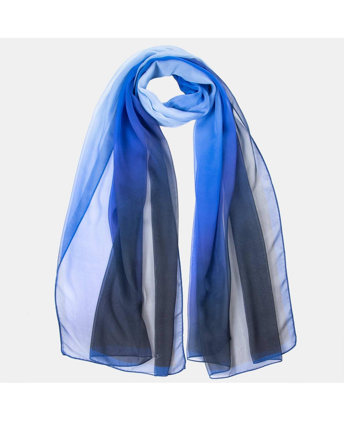 Sophia - Silk Scarf/Shawl for Women - Cobalt blue