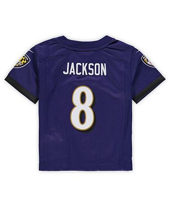 Nike Big Boys and Girls Baltimore Ravens Lamar Jackson Game Jersey - Macy's