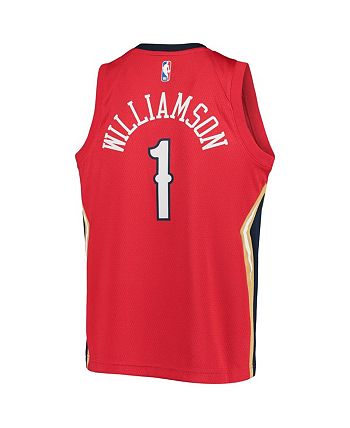 Jordan - New Orleans Pelicans Youth Statement Swingman 2 Jersey - Zion Williamson