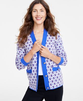On 34th - Women's Jacquard Cardigan