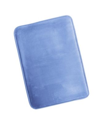 Ultra-Soft Plush Memory Foam Non-Slip Bath Rug, 17" x 24"