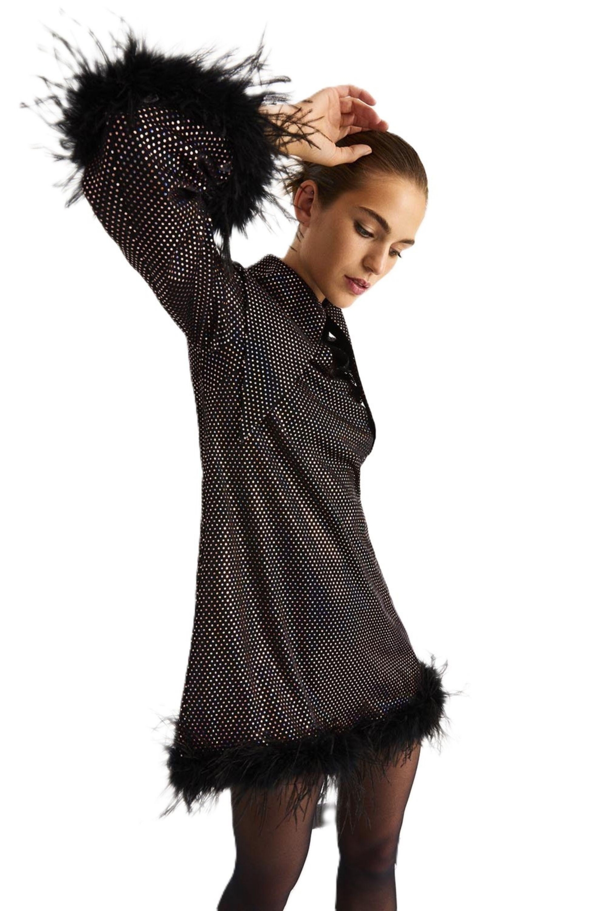 Nocturne Women's Polka Dot Mini Dress