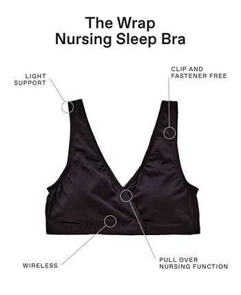 Motherhood Maternity Nursing Wrap Sleep Bra - Macy's