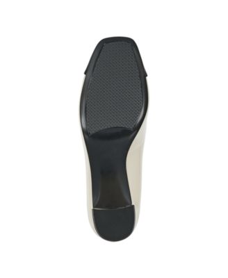 Women's Candy Square Toe Block Heel Pumps