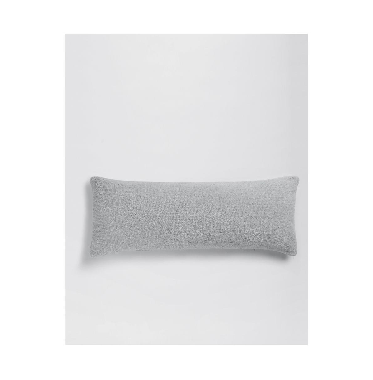 Sunday Citizen Snug Decorative Pillow, 14" X 36" In Cloud Gray
