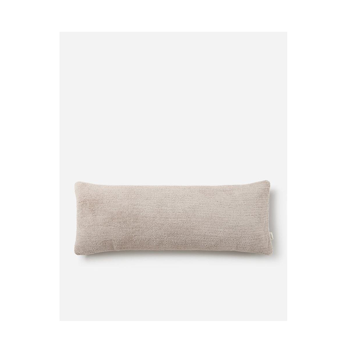 Sunday Citizen Snug Decorative Pillow, 14" X 36" In Taupe