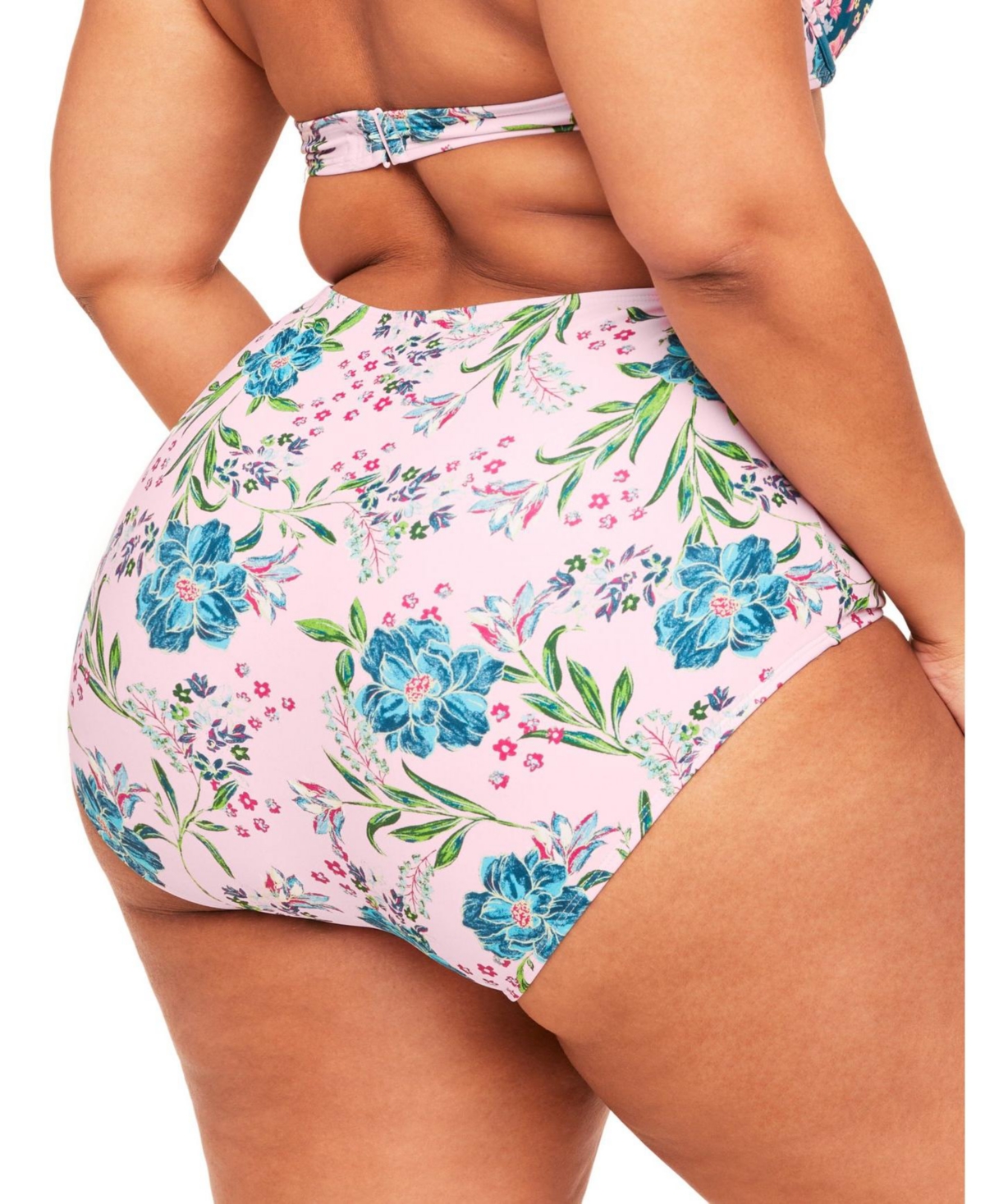 Shelby Women's Plus-Size Swimwear High-Waist Bikini Bottom
