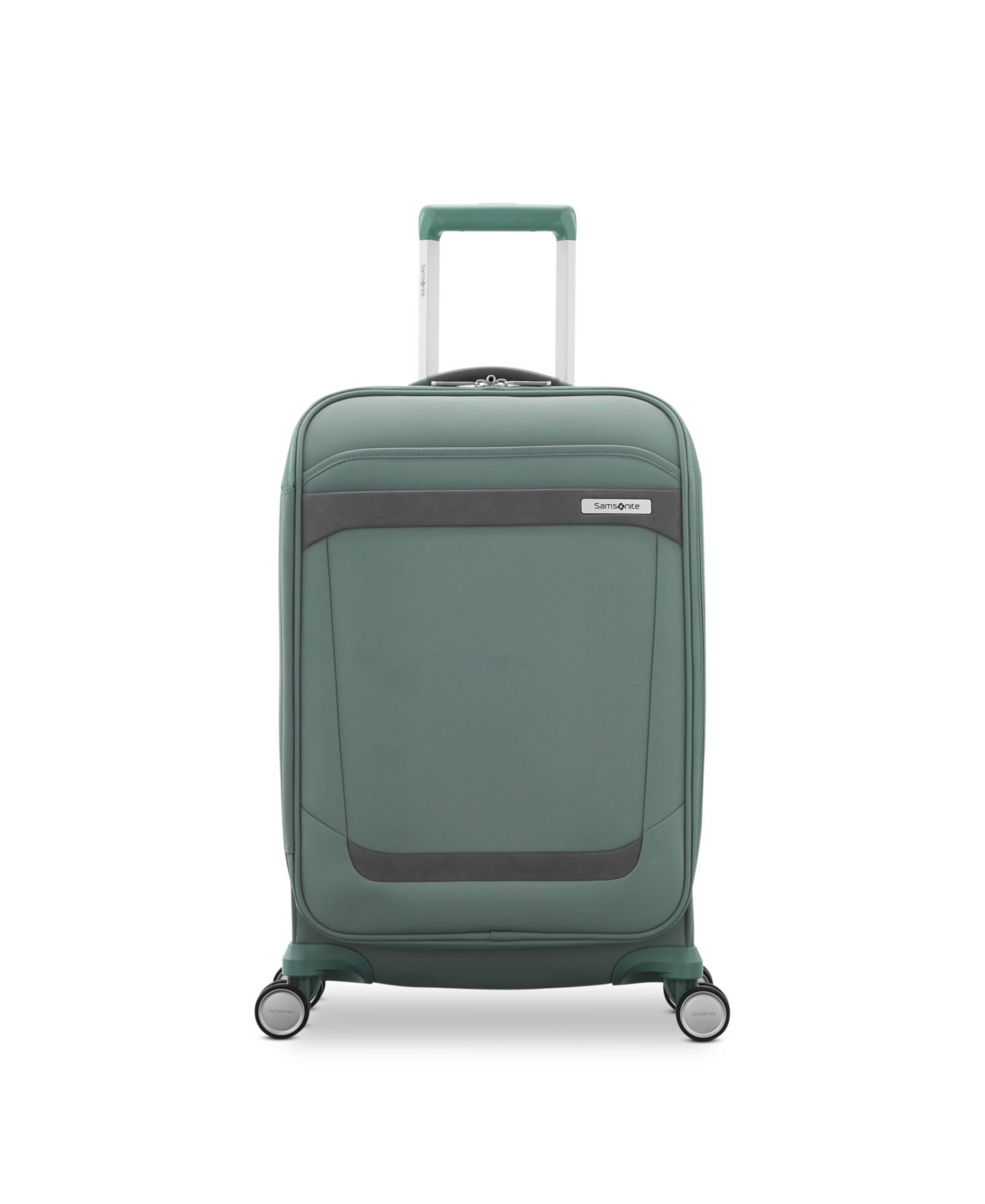 Чемодан Samsonite Elevation Plus Softside Carry on Expandable Spinner, цвет: Кипарисовый зелёный — фото 1