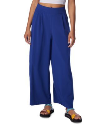 Columbia - Women's Solid Anytime Wide-Leg Pull-On Pants
