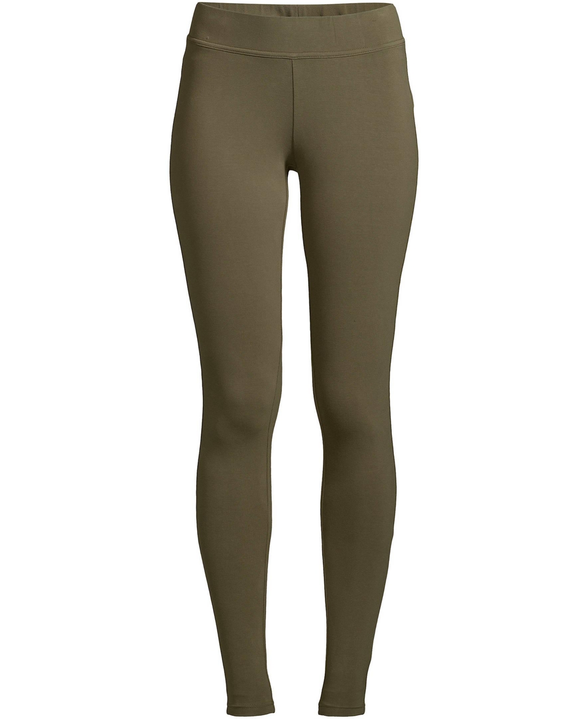 Lands' End Women's Starfish Mid Rise Knit Leggings