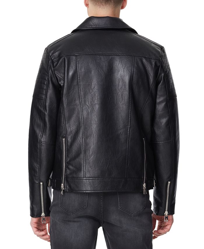 elevenparis Men's Zip-Front Biker Jacket - Macy's