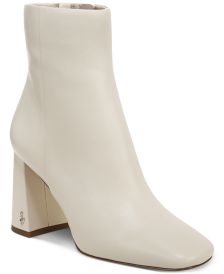 White sam edelman booties clearance