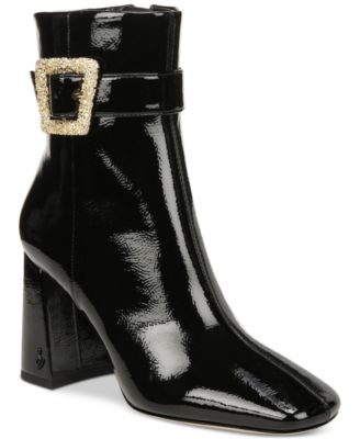 Sam Edelman Women's Corinne Buckled Dress Booties - Macy's