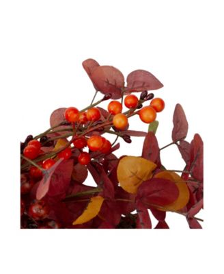 Berries Artificial Christmas Wreath - 24" Unlit