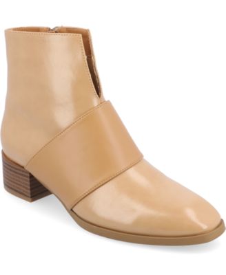 Women's Kyler Two Tone Block Heel Booties