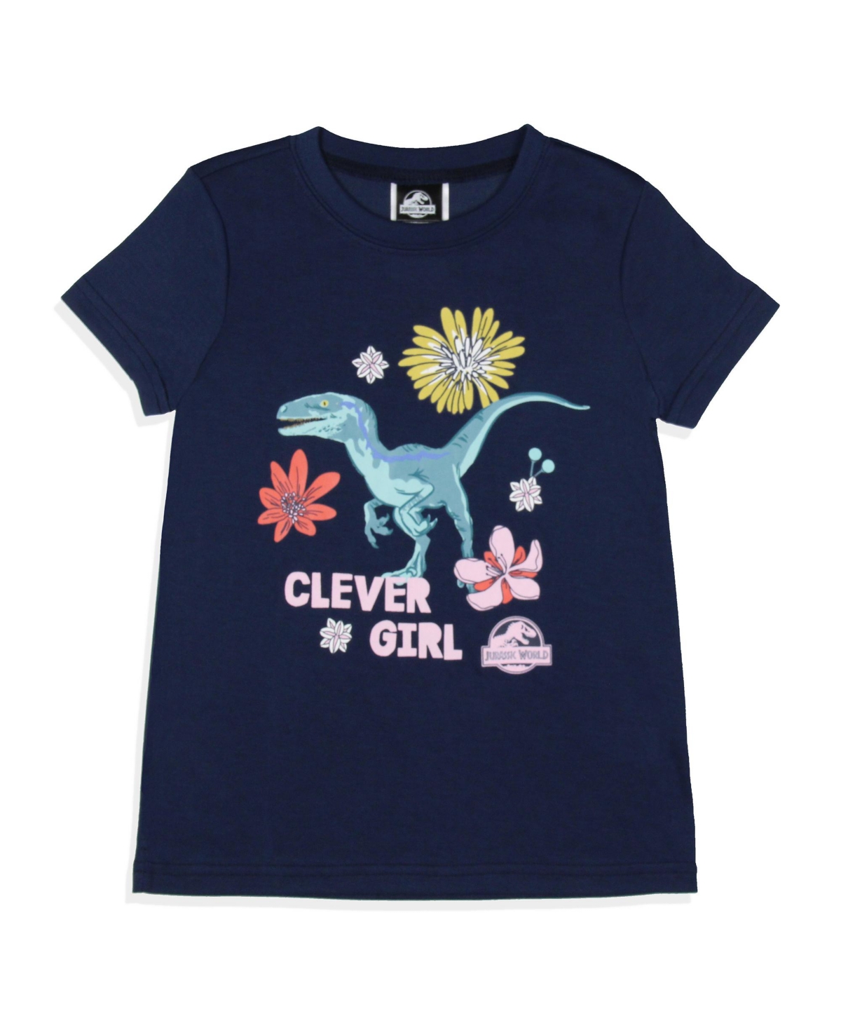 Jurassic Park Girls Jurassic World Movie Film Clever Flower Sleep Pajama Set