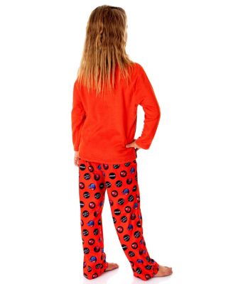 Girls Miraculous: Tales of Ladybug & Cat Noir The Power Of Luck Raglan Sleep 2PC Pajama Set
