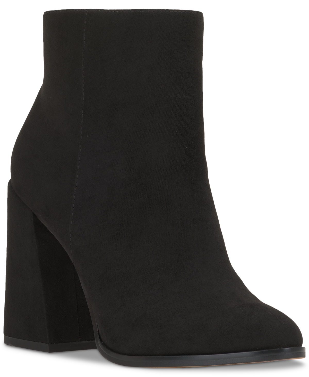 Jessica Simpson Women's Burdete Pointed-toe Dress Booties In Black Suede Faux Suede