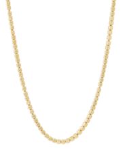 Men’s Figaro Link Chain Bracelet in 18k Gold-Plated Sterling Silver or  Sterling Silver